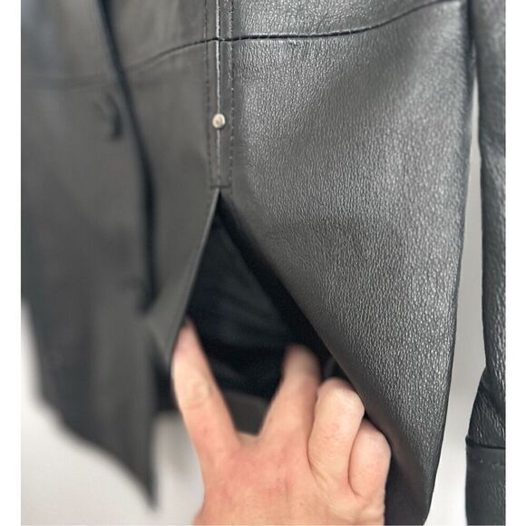 East 5th Genuine Leather Jacket - Picture 4 of 11
